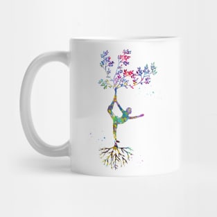 Yoga pose Mug